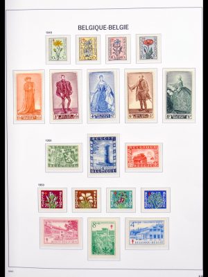 Stamp collection 30368 Belgium 1949-1999.
