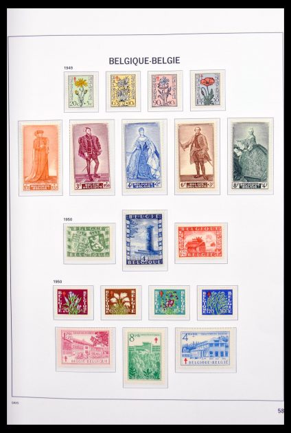 Stamp collection 30368 Belgium 1949-1999.