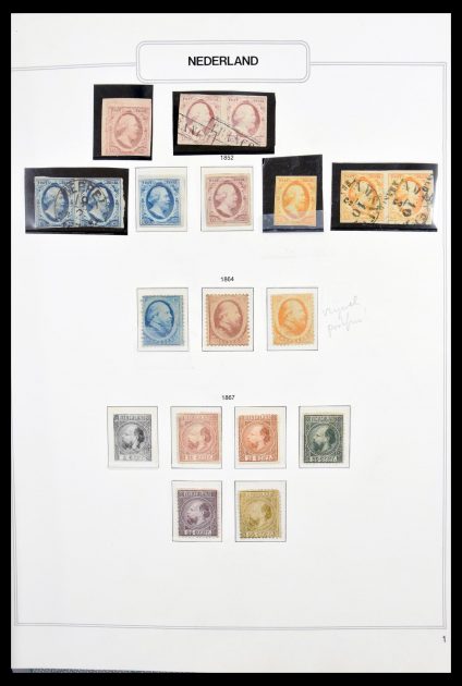 Stamp collection 30395 Netherlands 1852-1970.