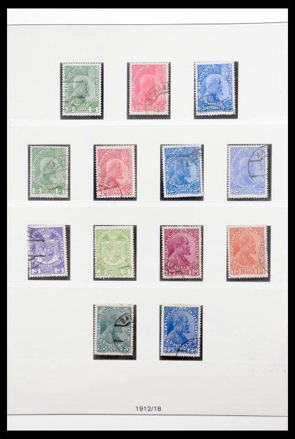 Stamp collection 30416 Liechtenstein complete collection 1912-1959.