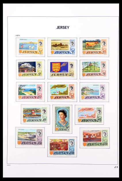 Stamp collection 30456 Jersey 1969-2016!