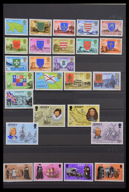 Stamp collection 30457 Jersey 1976-2016!