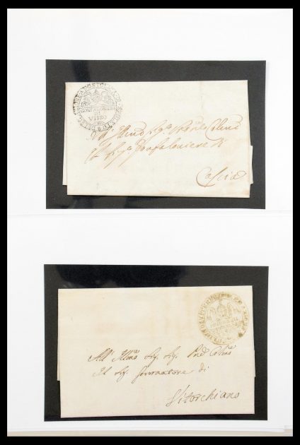 Stamp collection 30483 Papal State 1829-1870.