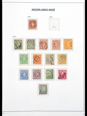 Stamp collection 30509 Dutch east Indies 1864-1948.