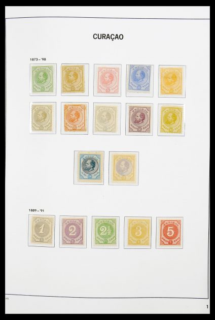 Stamp collection 30512 Curaçao 1873-1948.