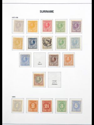 Stamp collection 30513 Surinam 1873-1975.