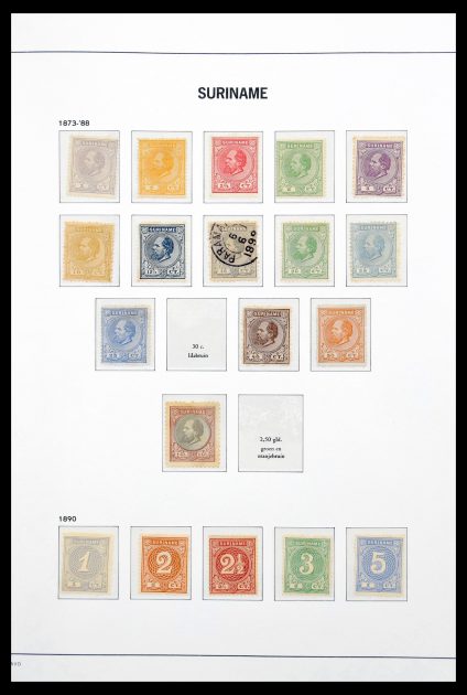 Stamp collection 30513 Surinam 1873-1975.