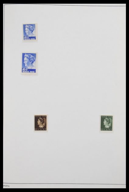 Stamp collection 30553 Dutch east Indies.