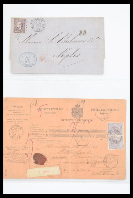 Stamp collection 30579 Netherlands covers 1872-1949.