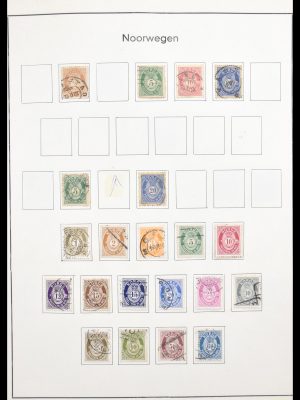 Stamp collection 30582 Scandinavia 1855-1971.