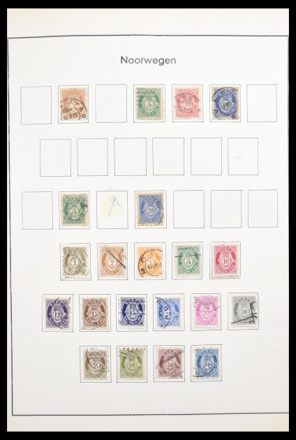 Stamp collection 30582 Scandinavia 1855-1971.