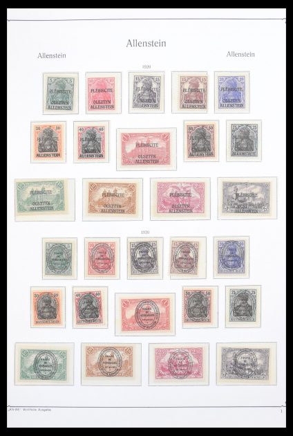 Stamp collection 30596 German territories 1918-1939.