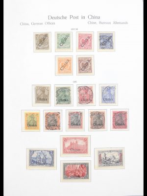 Stamp collection 30603 German offices and colonies 1884-1919.