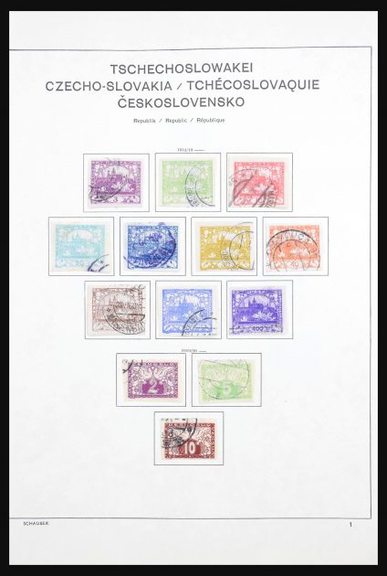 Stamp collection 30606 Czechoslovakia 1918-1983.