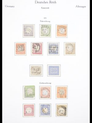 Stamp collection 30608 German Reich complete collection 1872-1945!!