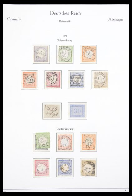 Stamp collection 30608 German Reich complete collection 1872-1945!!