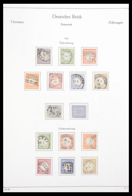 Stamp collection 30610 German Reich complete collection 1872-1945!!