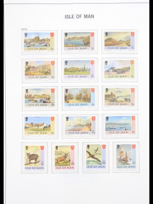 Stamp collection 30618 Isle of Man 1973-1995.