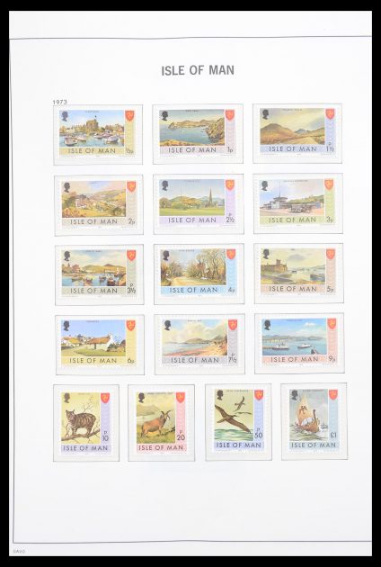 Stamp collection 30618 Isle of Man 1973-1995.