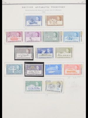 Stamp collection 30621 BAT/AAT 1958-2005.