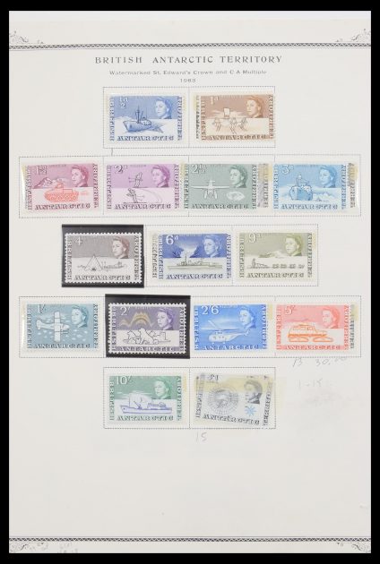 Stamp collection 30621 BAT/AAT 1958-2005.