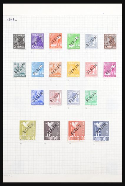 Stamp collection 30636 Germany 1948-2001.