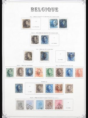 Stamp collection 30639 Belgium 1849-1995.