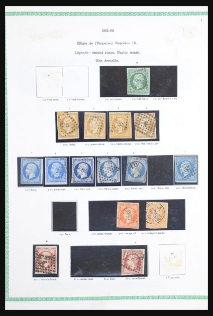 Stamp collection 30642 France 1849-1995.