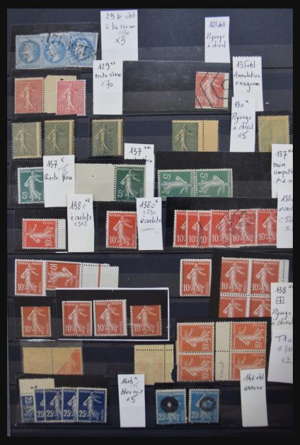 Stamp collection 30680 France varieties 1867-2009.