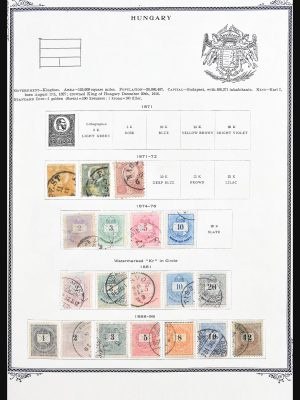 Stamp collection 30691 Hungary 1871-1983.