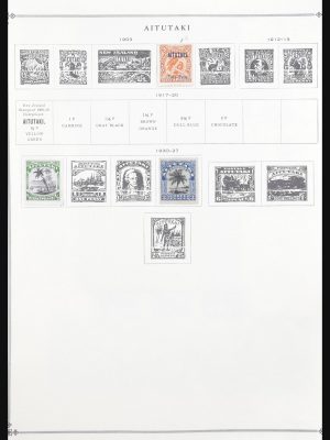 Stamp collection 30699 British Colonies in the pacific 1850-1995.