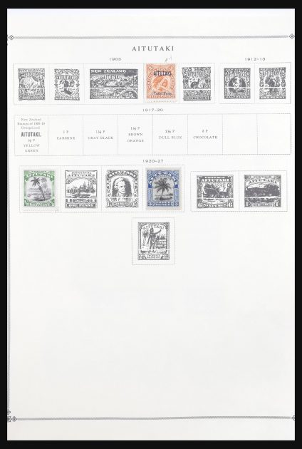 Stamp collection 30699 British Colonies in the pacific 1850-1995.