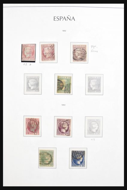 Stamp collection 30700 Spain 1850-1950.