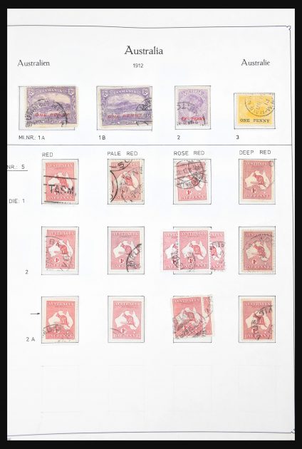 Stamp collection 30701 Australia 1913-1995.
