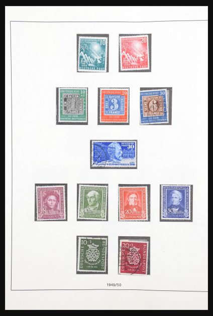 Stamp collection 30720 Bundespost 1949-1974.