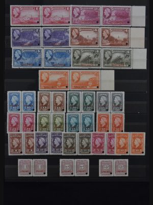 Stamp collection 30730 Surinam Specimen 1945.