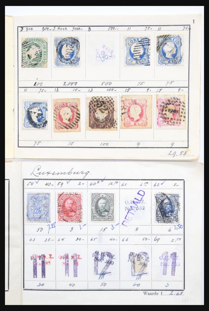 Stamp collection 30736 All world old/classics 1850-1945.