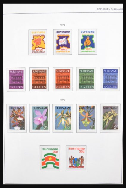 Stamp collection 30741 Surinam 1975-2004.