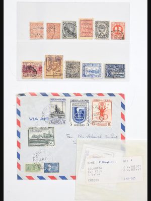 Stamp collection 30749 Colombia 1860-1985.