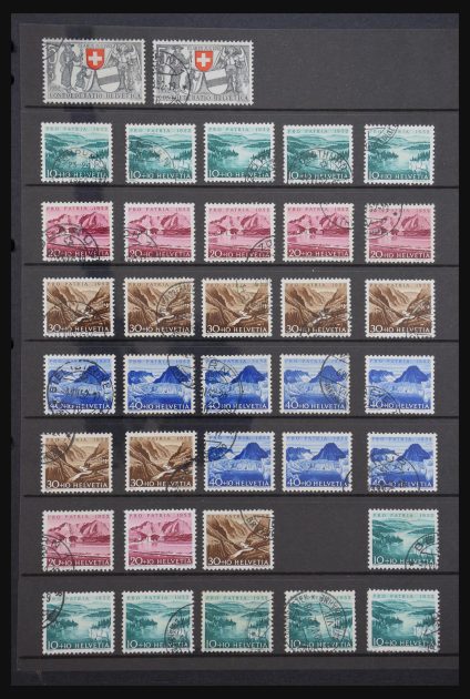 Stamp collection 30795 Switzerland Pro Juventute 1952-1971.
