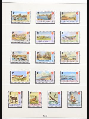 Stamp collection 30796 Isle of Man 1973-2003.