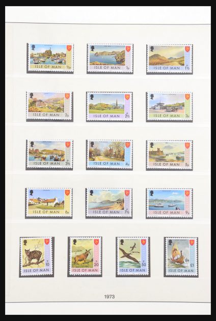 Stamp collection 30796 Isle of Man 1973-2003.