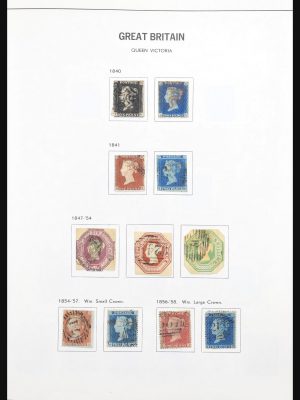 Stamp collection 30836 Great Britain 1840-1978.