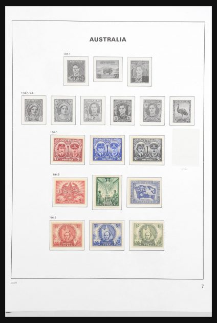 Stamp collection 30852 Australia 1913-1990.