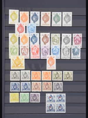 Stamp collection 30857 Liechtenstein 1920-1972.