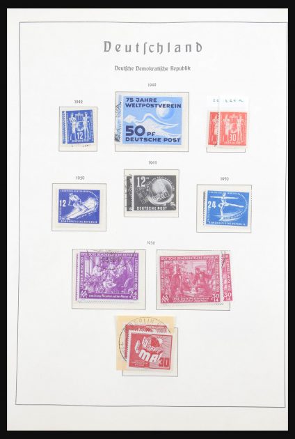 Stamp collection 30866 DDR 1949-1990.
