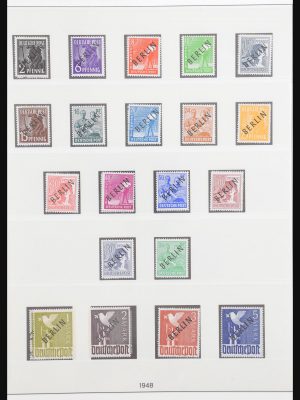 Stamp collection 30867 Berlin 1948-1990.