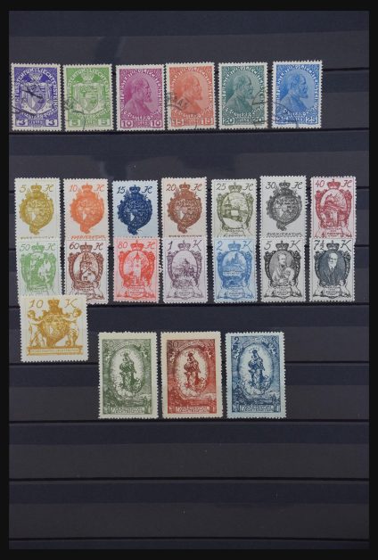 Stamp collection 30870 Liechtenstein.