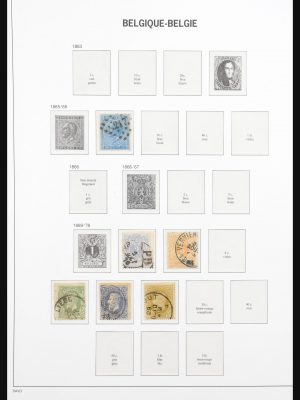 Stamp collection 30873 Belgium 1865-1969.
