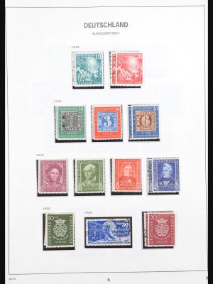 Stamp collection 30877 Bundespost 1949-1999.